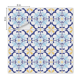 Tile Stickers Moroccan Tile Stickers - Mosaicowall Mosaicowall Moroccan Tile Stickers